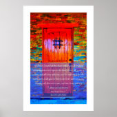 Die Tür Poster (Vorne)