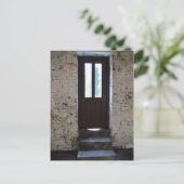 Die Tür Postkarte (Stehend Vorderseite)