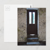 Die Tür Postkarte (Vorne/Hinten)
