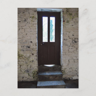 Die Tür Postkarte