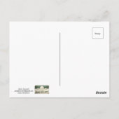 Die Tür Postkarte (Rückseite)