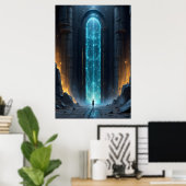 DIE TÜR UNTER DEM TURM POSTER (Heimbüro)