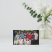 Die Tür-Visitenkarte Visitenkarte (Stehend Vorderseite)