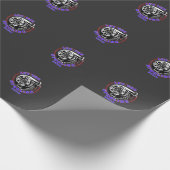 Die Turbo für den Spooling-Start gelassen Geschenkpapier (Ecke)