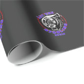 Die Turbo für den Spooling-Start gelassen Geschenkpapier (Rolleneckpunkt)