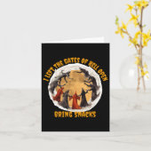 Die Türen der Hölle sind offen Karte (Gelbe Blume)