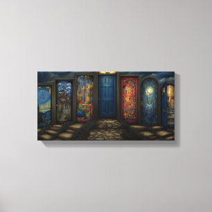 Die Türen der Wahrnehmung Stretched Canvas Print Leinwanddruck