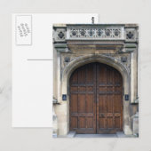 Die Türen des Parlaments - Westminster Postkarte (Vorne/Hinten)