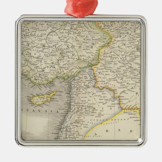 Die Türkei 3 Silbernes Ornament (Vorne)