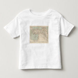 Die Türkei-Atlas-Karte Kleinkind T-shirt