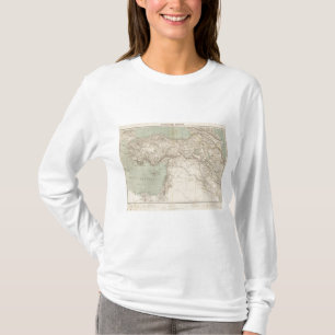 Die Türkei-Atlas-Karte T-Shirt