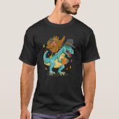 Die Türkei auf einen Dinosaurier-Erntedank verzich T-Shirt (Vorderseite)