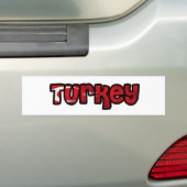 Die Türkei Autoaufkleber (Auf Auto)