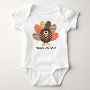 Die Türkei-Baby-Shirt der Mama wenig Baby Strampler