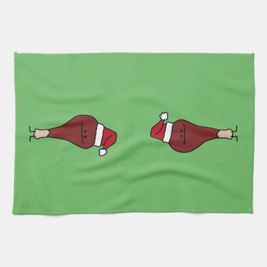 Die Türkei-Bein tragende Geschirrtuch (Horizontal)