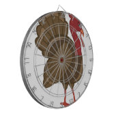 Die Türkei Dartscheibe (Vorderseite Links)