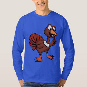 Die Türkei, die Speck-Sweatshirt isst T-Shirt