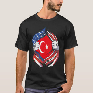 Die Türkei faht amerikanischen Stolz auf mein türk T-Shirt