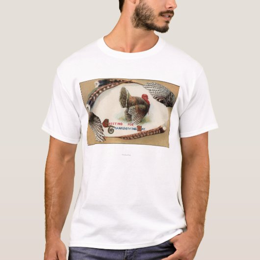 Die Türkei-Federn T-Shirt (Vorderseite)