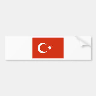 Die Türkei-Flagge Autoaufkleber