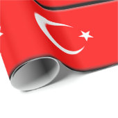 Die Türkei-Flagge Geschenkpapier (Rolleneckpunkt)