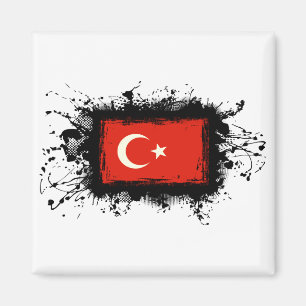Die Türkei-Flagge Magnet