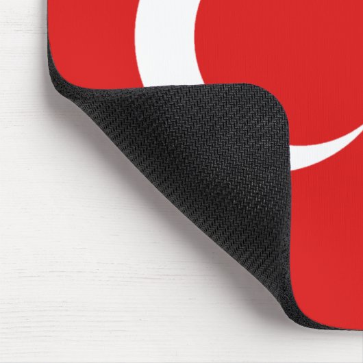 Die Türkei-Flagge Mousepad (Ecke)