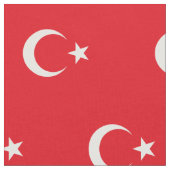 Die Türkei-Flagge Stoff (Nahaufnahme)