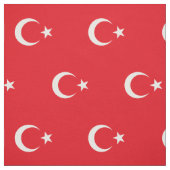 Die Türkei-Flagge Stoff (Muster)