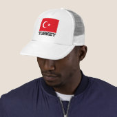 Die Türkei-Flagge Truckerkappe (Beispiel)