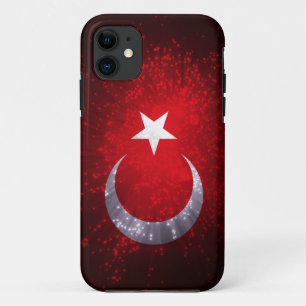 Die Türkei-Flaggen-Feuerwerk Case-Mate iPhone Hülle