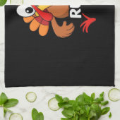 Die Türkei führt Erntedank aus, die den klassische Geschirrtuch (Gefaltet)