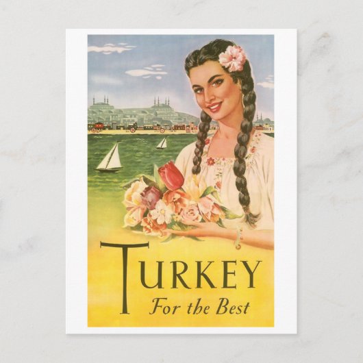 Die Türkei für die Besten Postkarte (Vorderseite)