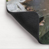 Die Türkei-Geier-Feder-koordiniereneinzelteile Mousepad (Ecke)