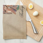 DIE TÜRKEI-GEIER KÜCHENTUCH (Viertel Falte)