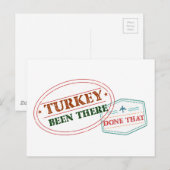 Die Türkei hat das geschafft Postkarte (Vorne/Hinten)