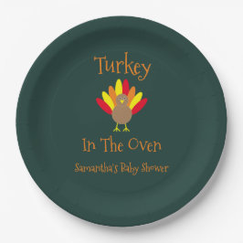 Die Türkei im Ofen Pappteller