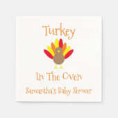 Die Türkei im Ofen Serviette (Vorderseite)