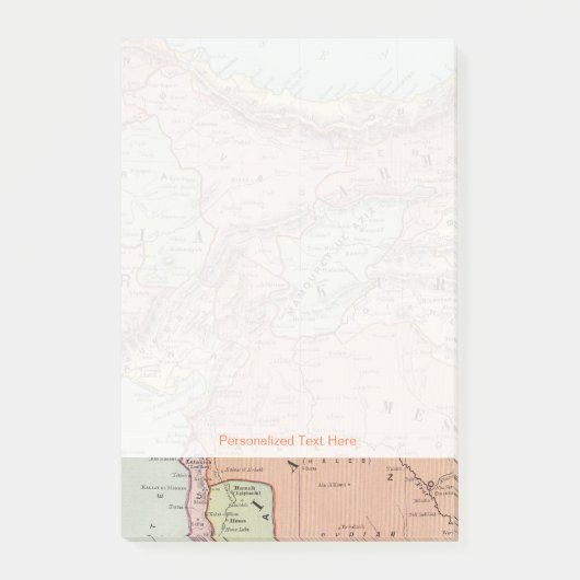 Die Türkei in Asien 6 Post-it Klebezettel (Vorderseite)