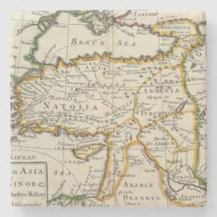 Die Türkei in Asien oder in Kleinasien Steinuntersetzer