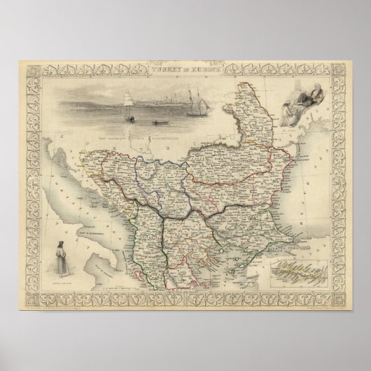 Die Türkei in Europa Poster (Vorne)