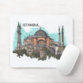 Die Türkei Istanbul Hagia Sophia (durch St.K) Mousepad (Mit Mouse)