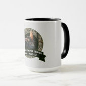 Die Türkei-Jagd-Tarnungs-Tasse Tasse (VorderseiteRechts)