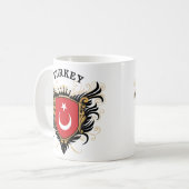 Die Türkei Kaffeetasse (Vorderseite Links)