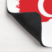 DIE TÜRKEI-KARTE MOUSEPAD (Ecke)