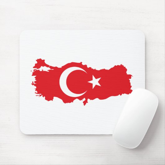 DIE TÜRKEI-KARTE MOUSEPAD (Mit Mouse)