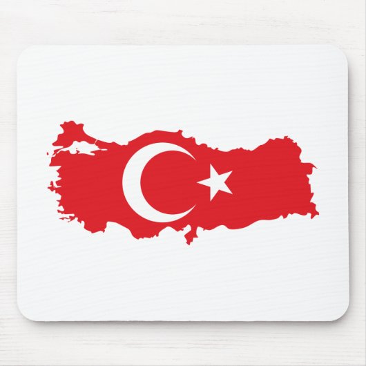 DIE TÜRKEI-KARTE MOUSEPAD (Vorne)
