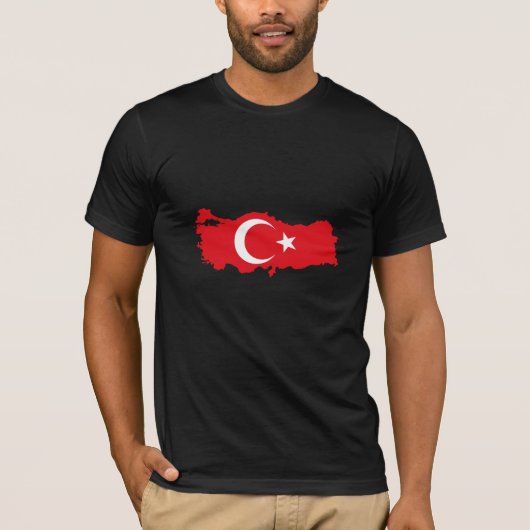 DIE TÜRKEI-KARTE T-Shirt (Vorderseite)
