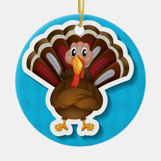 Die Türkei Keramik Ornament (Vorne)