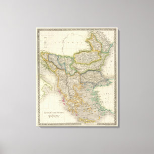 Die Türkei Leinwanddruck